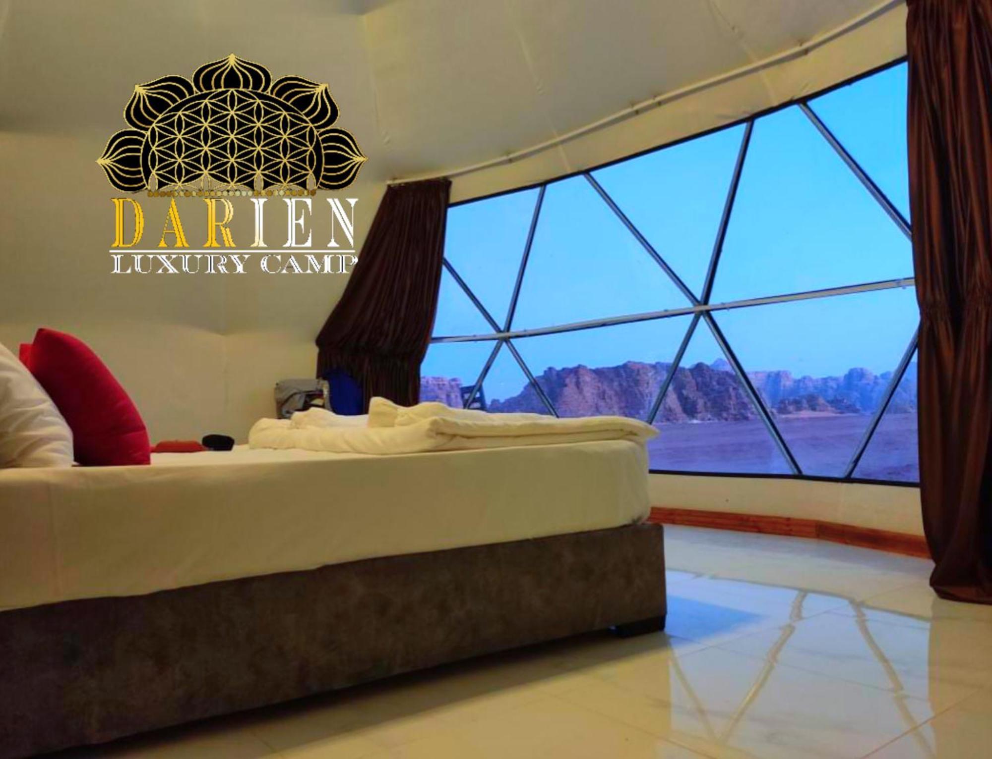 Bed and Breakfast Titanic Camp Wadi Rum Exterior foto