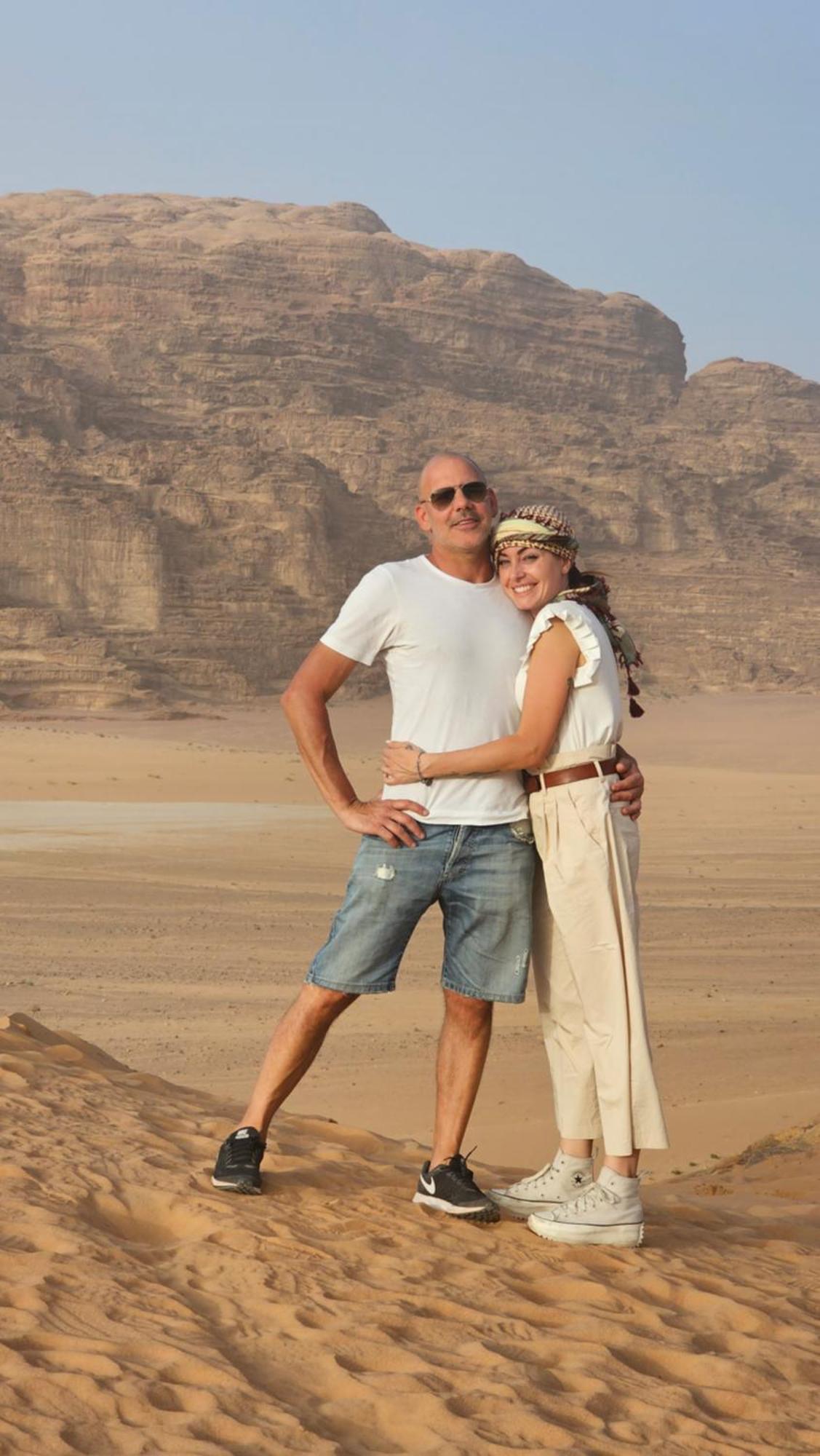 Bed and Breakfast Titanic Camp Wadi Rum Exterior foto