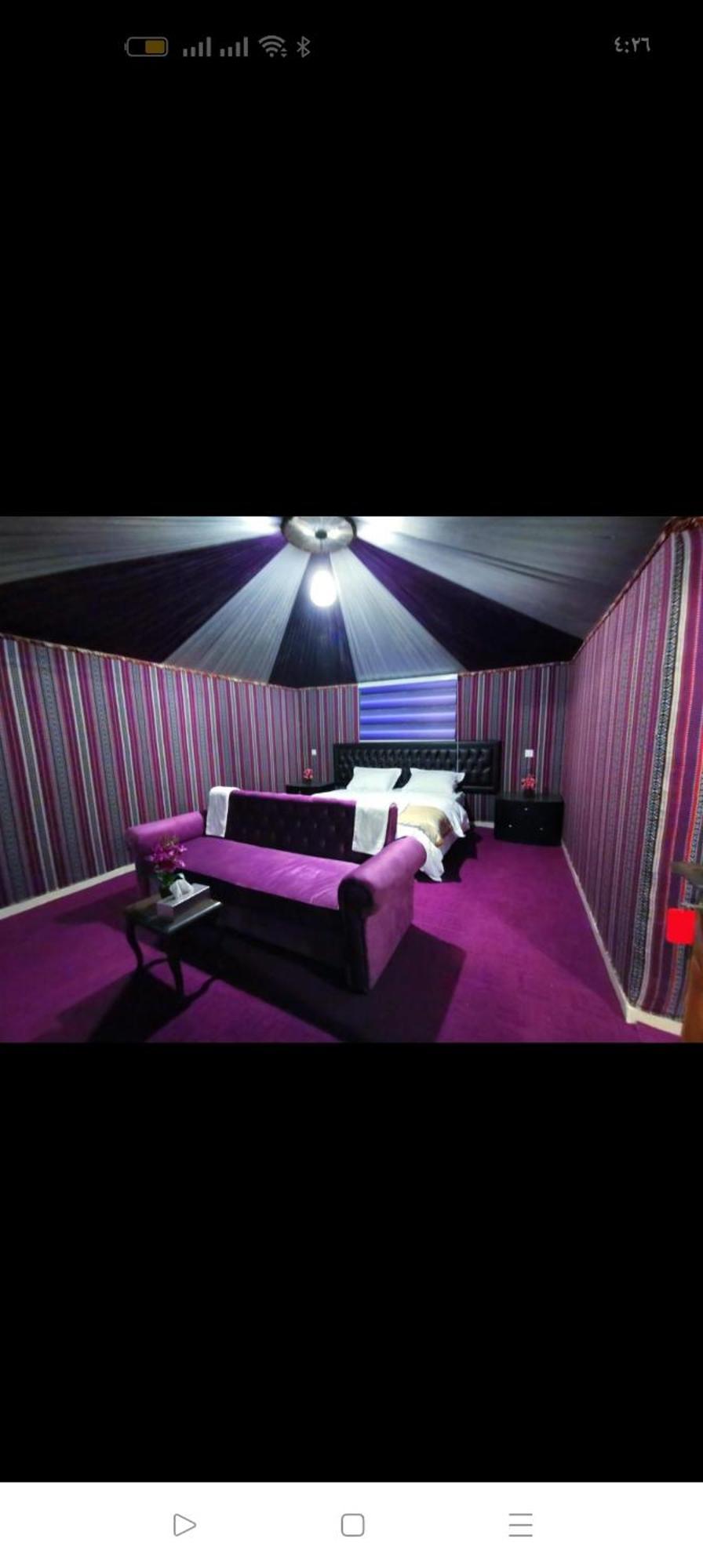 Bed and Breakfast Titanic Camp Wadi Rum Exterior foto