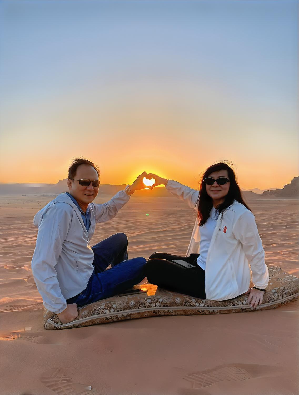 Bed and Breakfast Titanic Camp Wadi Rum Exterior foto